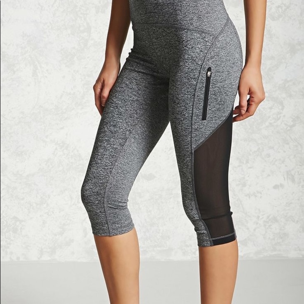 Floral Capri Leggings